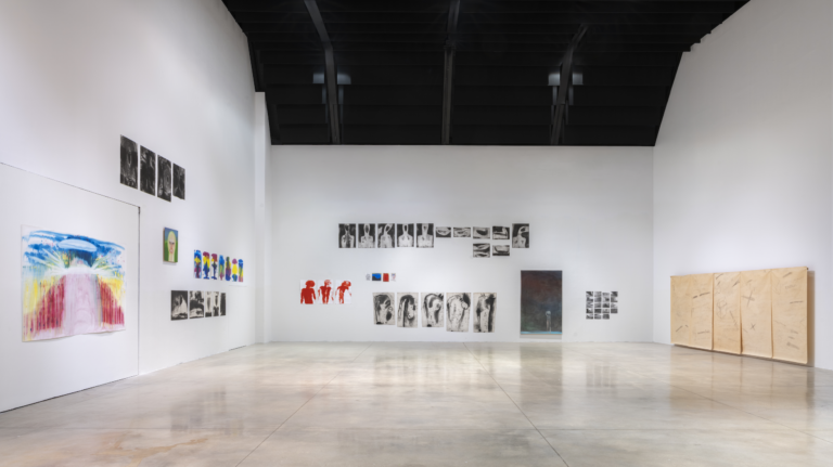 Miriam Cahn. Ci&ograve; che mi guarda, installation view, Roma, 2026. Ph.Ela Bialkowska - OKNO studio. Courtesy MACRO &ndash; Museo d&rsquo;Arte Contemporanea di Roma
