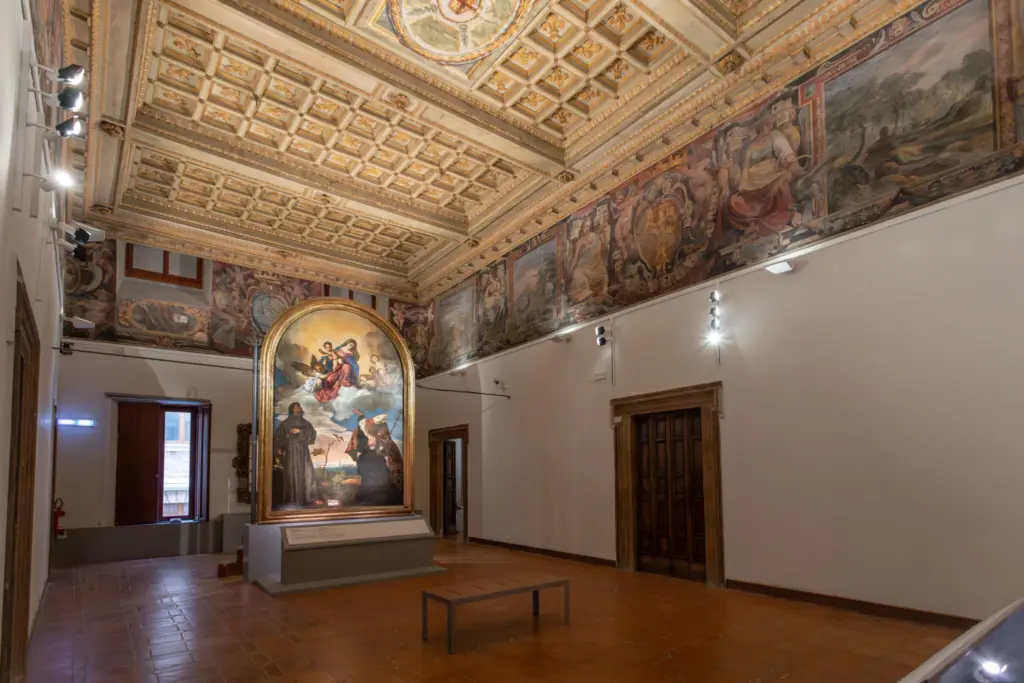 La Pala Gozzi di Tiziano alla Pinacoteca Francesco Podesti. Ph: Emanuela Pisano