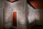 Le pitture staccate della Tomba Fran&ccedil;ois di Vulci al Museo Nazionale Etrusco di Villa Giulia, Roma. Photo Valentina Sensi