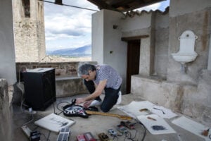 Dom Bouffard - Sound Drawings per il Portico d'Ottavia