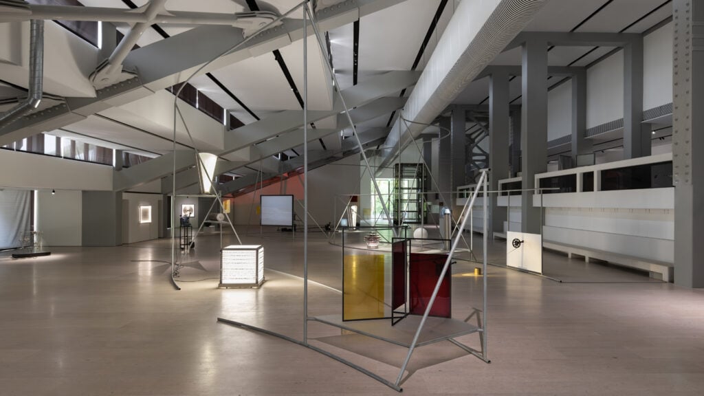 View of the exhibition, Rosa Barba. Drawing Vocabularies_ © Bruno Lopes