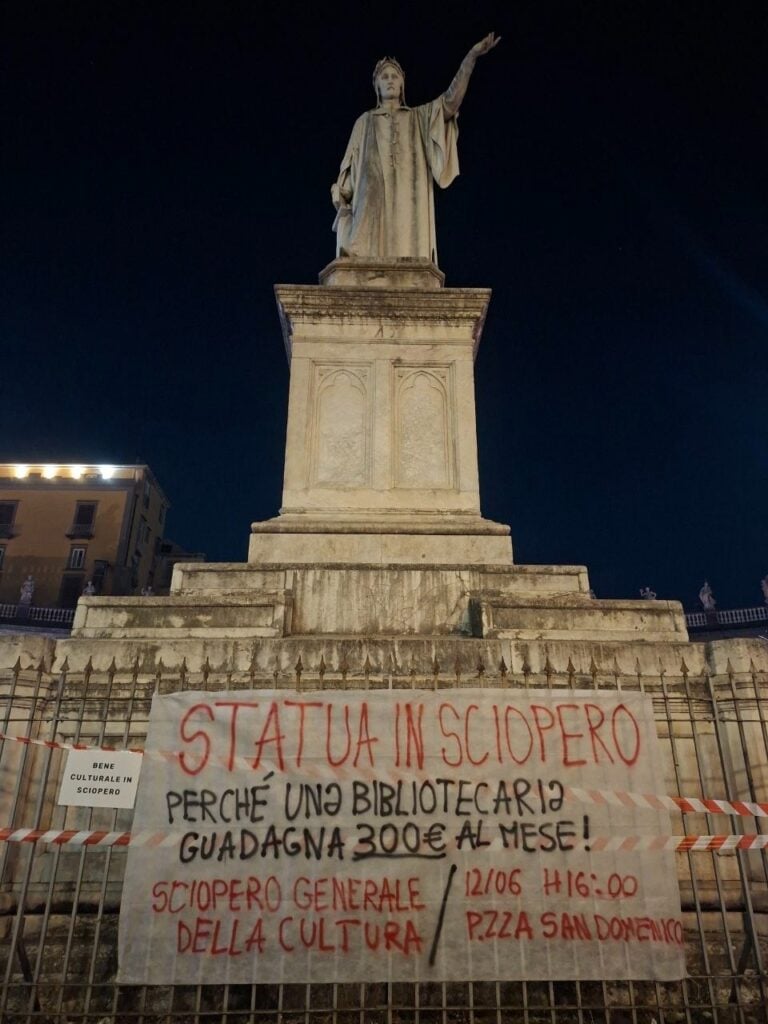 Il primo mega sciopero del settore cultura italiano.&nbsp;Sindacati, lavoratori e associazioni uniti per cambiare il lavoro culturale: ecco le richieste