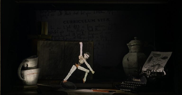 William Kentridge, A Letter To Felice 2026, still. Courtesy William Kentridge