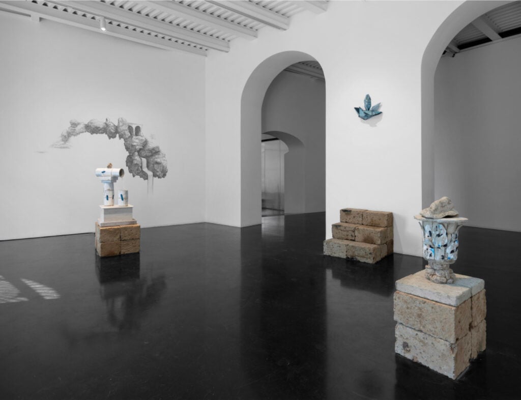 A Gentil Carioca x rhinoceros gallery, Rodrigo Torres, gua mole em pedra dura (Acqua dolce su pietra dura) &copy;Giorgio Benni