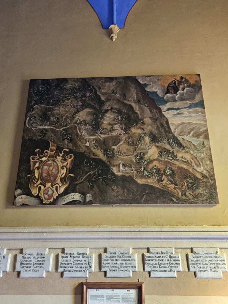 La storia del brigante Zanzanù e dell’ex voto di Tignale sul Garda