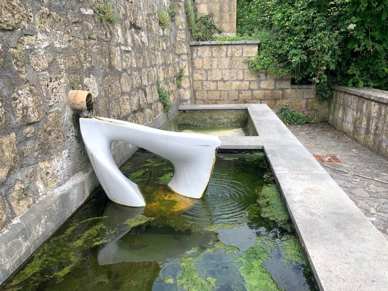 Opere di arte contemporanea a Latera. Ph: Claudia Zanfi