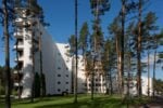 Paimio Sanatorium 1929&ndash;33. Backside fa&ccedil;ade. Photo Maija Holma &copy; Alvar Aalto Foundation.