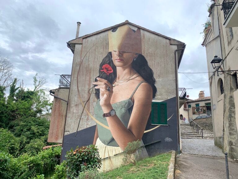 Opere di arte contemporanea a Latera. Ph: Claudia Zanfi