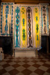 Tcheu Siong. Installation view at Palazzo Rocca Contarini Corfu The Spirits of Maritime Crossing 2026. Bangkok Art Biennale Foundation