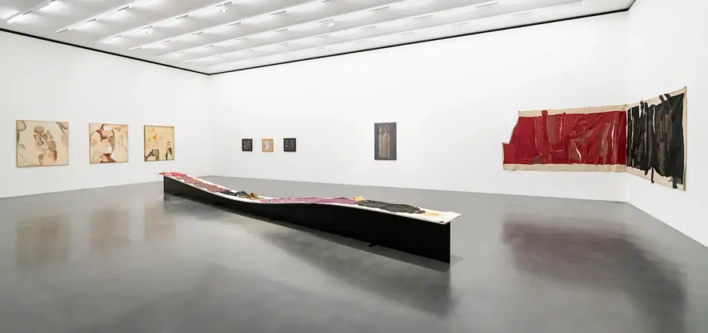 Mariuccia Secol Unraveling, Installation view, Muzeum Such, 2026. Crediti Muzeum Susch, Art Stations Foundation; ph.Federico Sette
