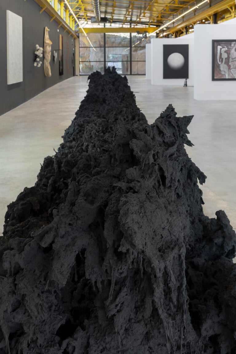 Fondazione D'ARC, Garbiele Silli, "Immenso spermatozoo sottomarino", Installation view foto Eleonora Cerri Pecorella