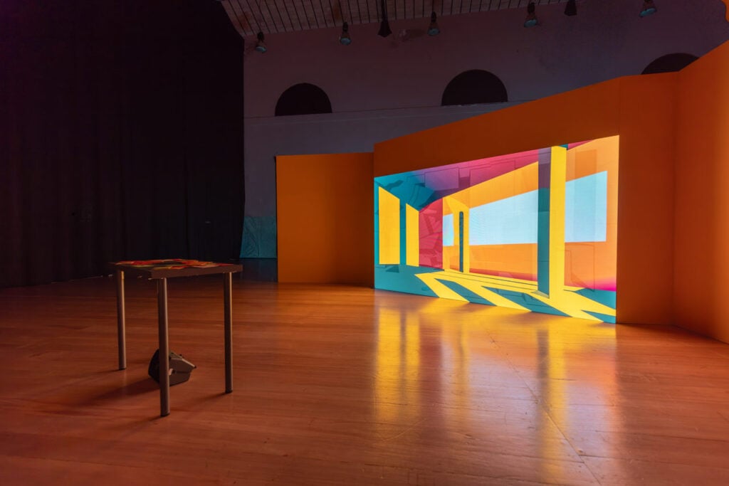 Chiara Passa. The Abstract Films: Sculpting Narratives in Space, 2026, Installation View, Mattatoio. Ph Monkeys Video Lab
