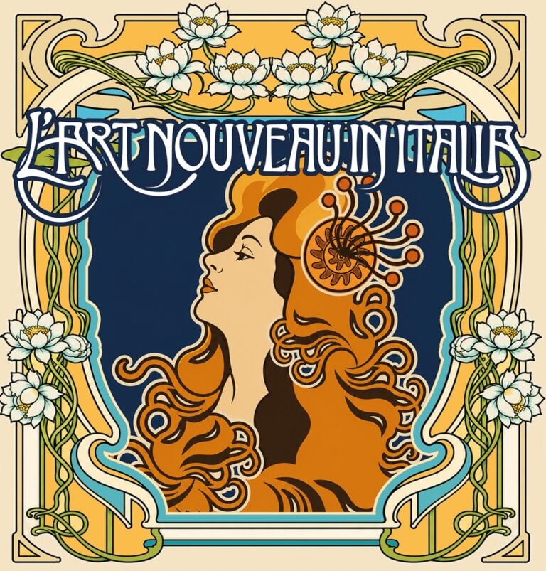 Il francobollo dedicato a L&rsquo;Art Nouveau in Italia