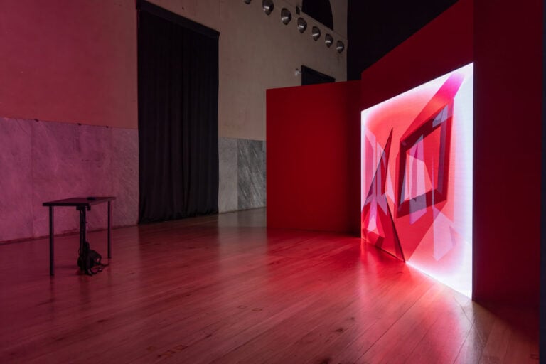 Chiara Passa. The Abstract Films: Sculpting Narratives in Space, 2026, Installation View, Mattatoio. Ph Monkeys Video Lab