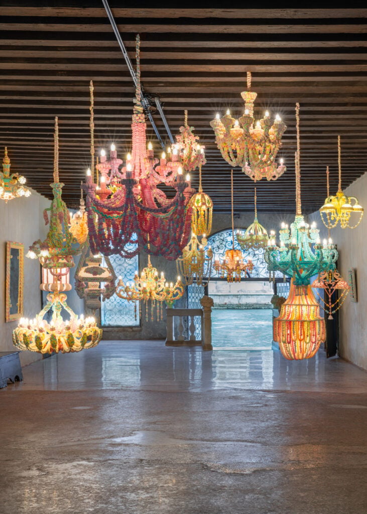 Simone Post, She Knew She It They Would Melt, 2026. Still Joy — From Ukraine Into The World, Biennale Arte 2026. Pinchuk Art Centre. © Photo OKNO Studio