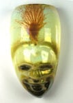 Bruno Ceccobelli, All&rsquo;Alba sto, 2011. Ceramica lustro, cm 40 x 25 x 15. Courtesy Tower Gallery, Todi, La Crescentina, Fubine (AL)