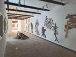 Veduta della mostra "Idoli Pedemontani" di Denis Riva