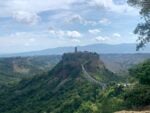Il panorama di Civita di Bagnoreggio. Ph: Claudia Zanfi