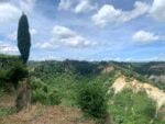 Il panorama di Civita di Bagnoreggio. Ph: Claudia Zanfi