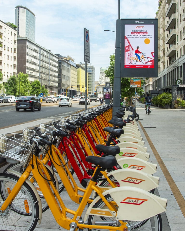 bikeMi Digital Flag Milano