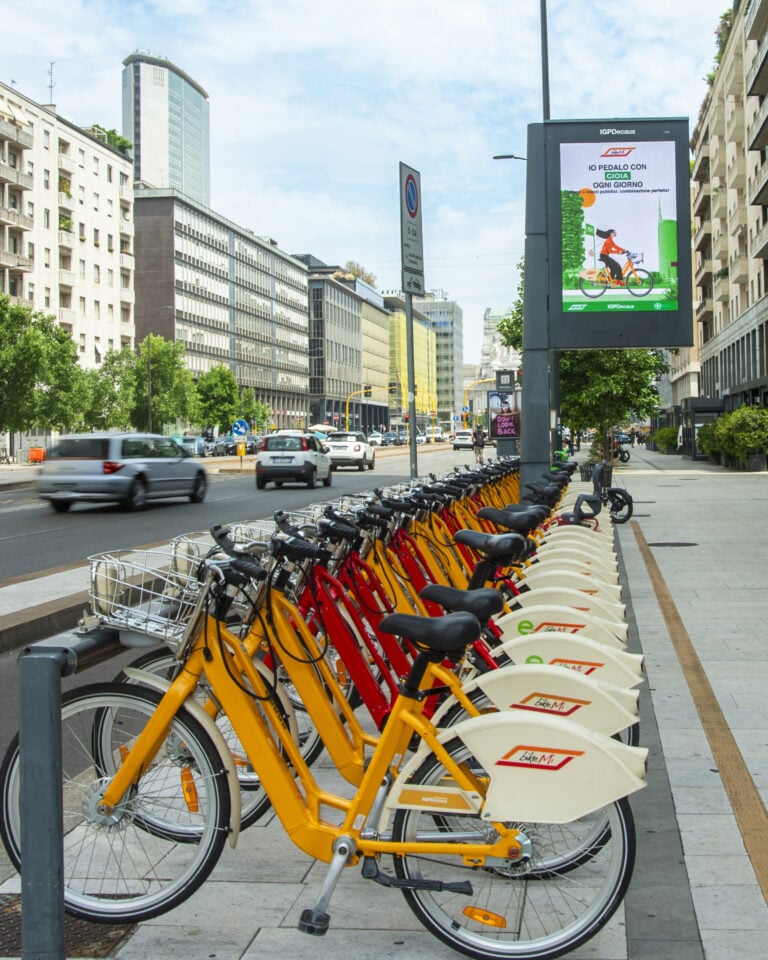 bikeMi Digital Flag Milano