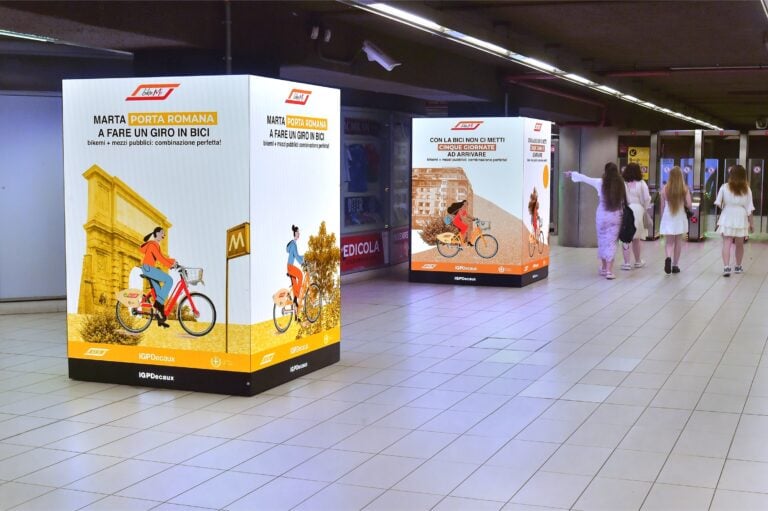 IGPDecaux bikeMi Hype Metro M1 Duomo Milano