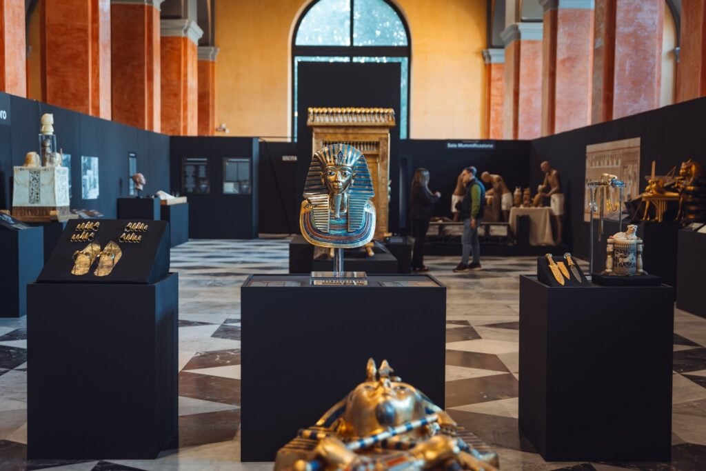 Cagliari, Bastione di Saint Remy, Tutankhamon