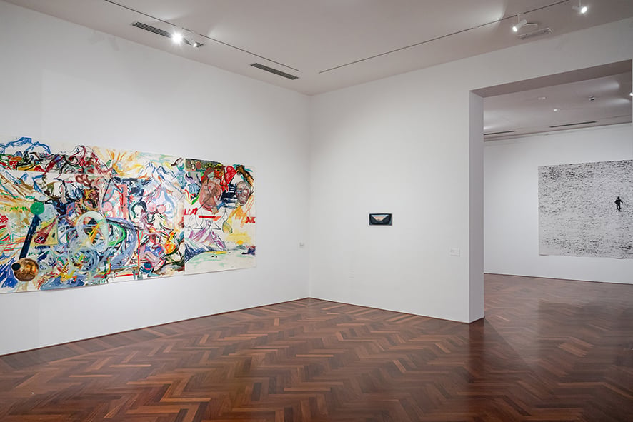 CAMeC, Ripensando il Romanticismo nell'arte contemporanea, La Spezia, Installation View, ph Irene Malfanti