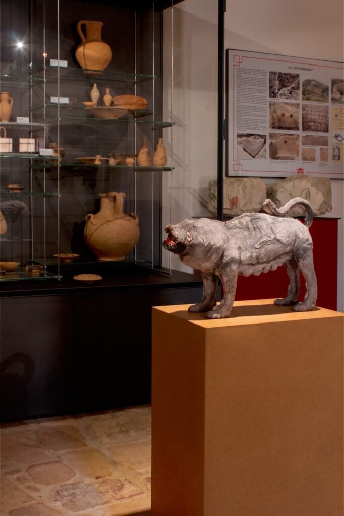 Antiquarium, Factus 2026 - Festival di Arte Contemporanea TUSA, Daniele Franzella, Chimera, Sito Archeologico Haleasa Arconidea