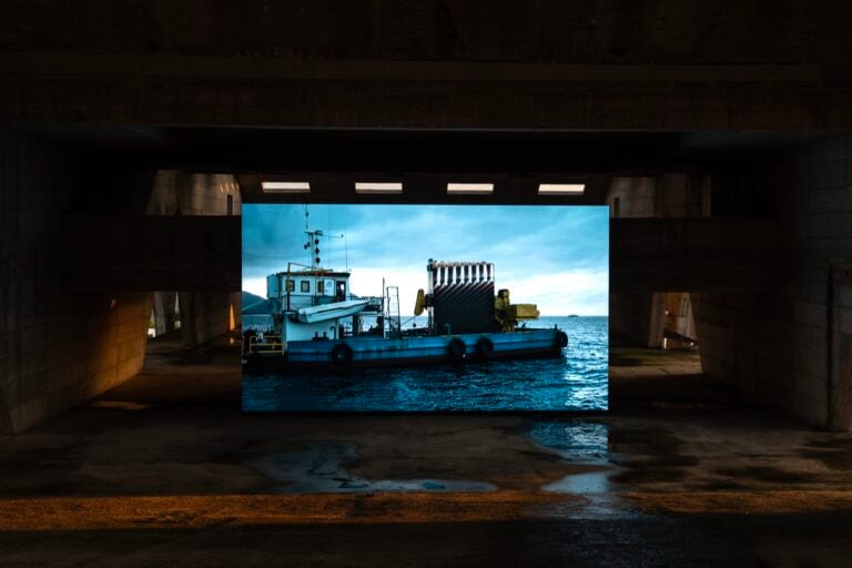 Dal mare, dialoghi con la citt&agrave; frontale. MASBEDO, Adrian Paci, Teatro di Pietro Consagra, Gibellina, 2026. Photo Gaia Giardina