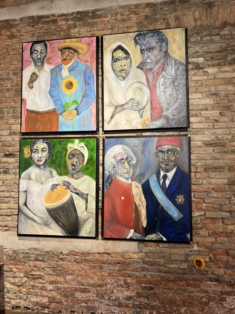 Alessandro Orazio Pregoni al Padiglione della Tanzania con il progetto Ujamaa Express per la mostra Minor Frequencies: The Inner Life Of A Nation. Padiglione Tanzania &ndash; 61&deg; Biennale Arte di Venezia Gervasuti Foundation / Supernova