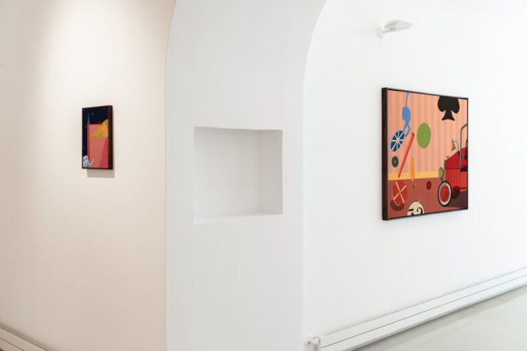 Dopo le sei di sera, Francesca Antonini Arte Contemporanea, Roma, Installation view, crediti di Filippo de Majo