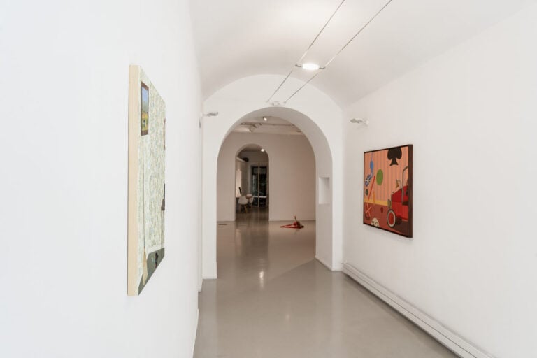 Dopo le sei di sera, Francesca Antonini Arte Contemporanea, Roma, Installation view, crediti di Filippo de Majo