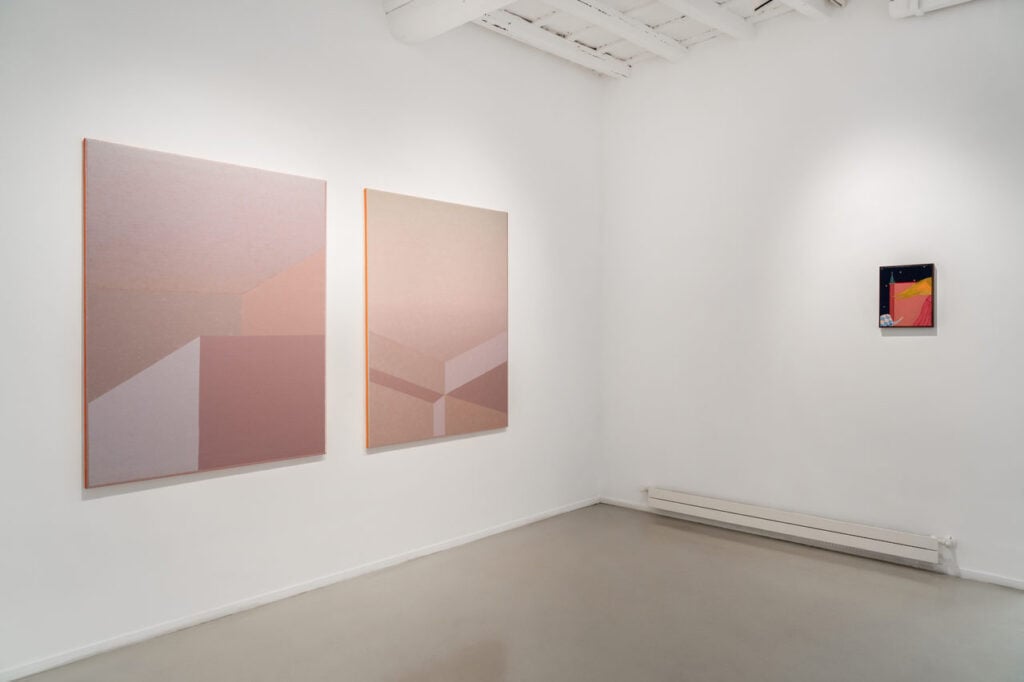 Dopo le sei di sera, Francesca Antonini Arte Contemporanea, Roma, Installation view, crediti di Filippo de Majo