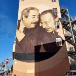Falcone e Borsellino, il muro di Rosk e Loste e Palermo