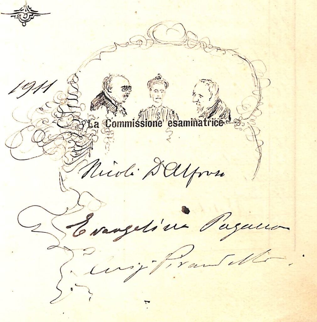 Pirandello disegnava