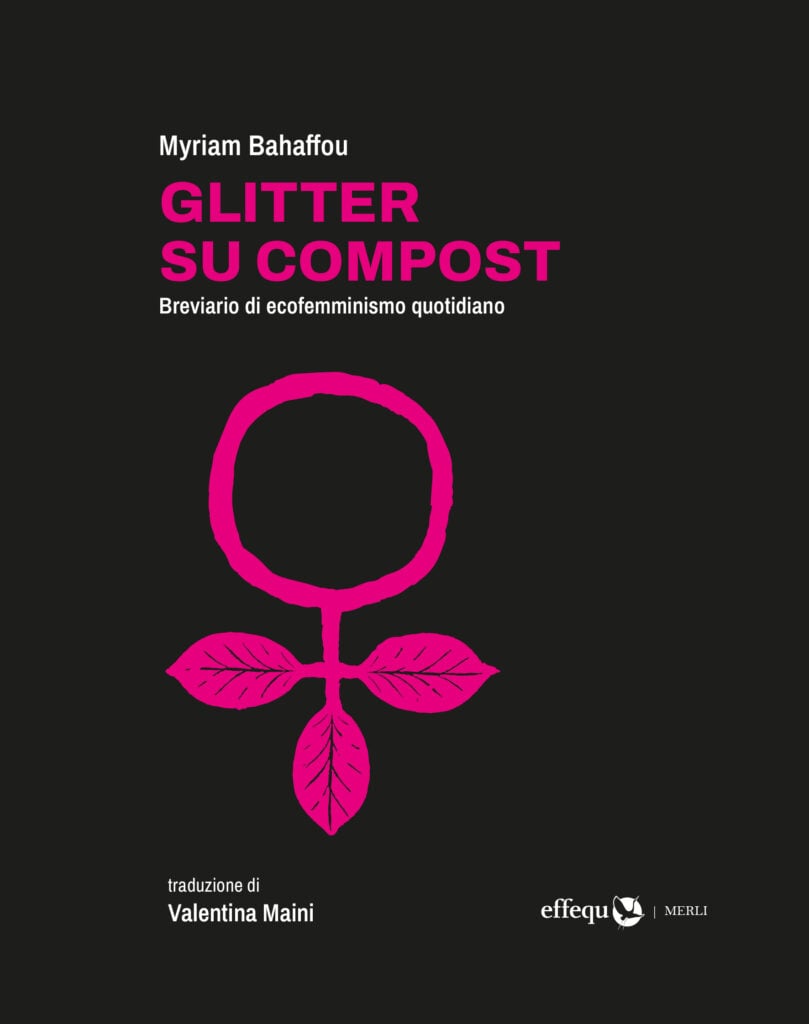 Copertina di "Glitter su compost" di Myriam Bahaffou