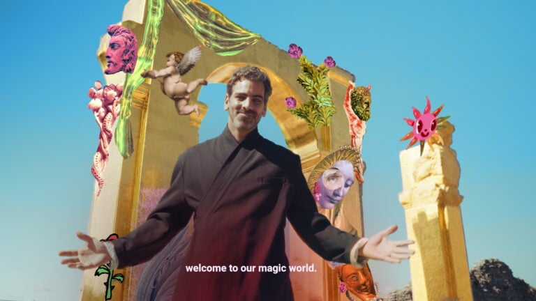 Grotte di Catullo e Museo Archeologico Nazionale di Sirmione, Nyle DiMarco per l'opera video di Luca Finotti Felicit&agrave;, Campagna del Ministero della Cultura