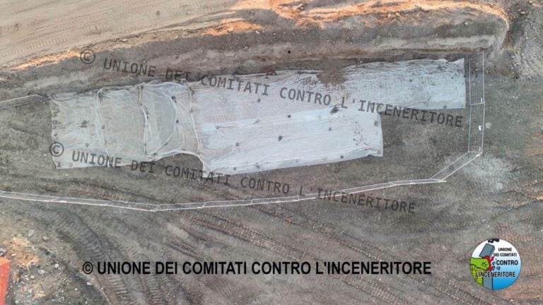 I ritrovamenti archeologici nel cantiere del termovalorizzatore di Santa Palomba. Le foto dell'Unione dei Comitati