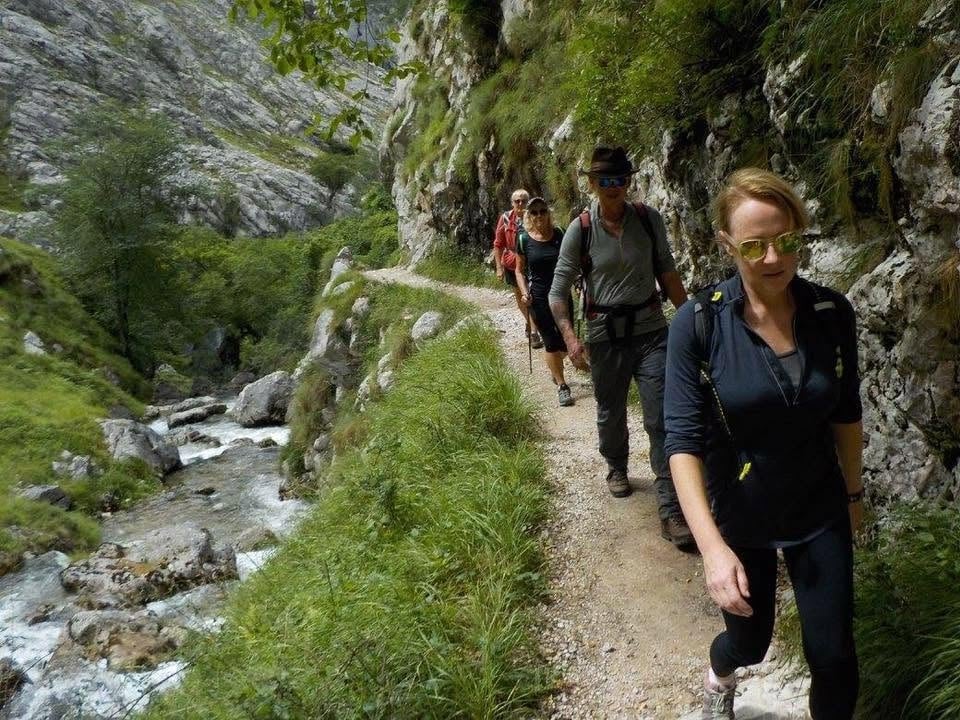Viaggiare per imparare. Il trekking nelle Asturie della scuola di lingue Peak Me. Crediti Facebook Peak me