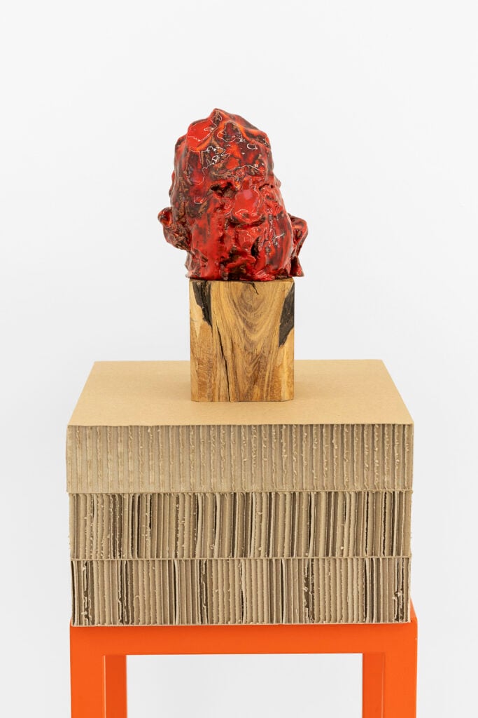 Donatella Landi, Pensieri di Terra, Fondazione Baruchello Roma, Intallation View, ©Alessia Calzecchi
