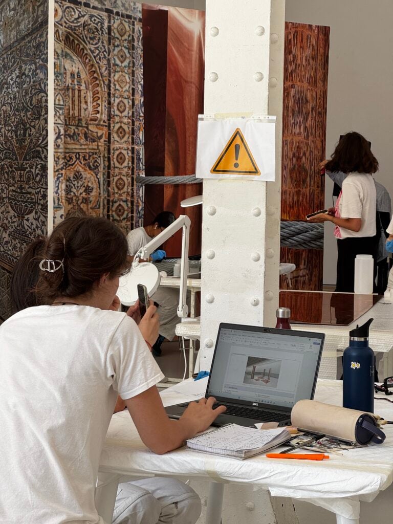 Remo Salvadori, La Stanza dei Verticali. Il cantiere di restauro al MAXXI