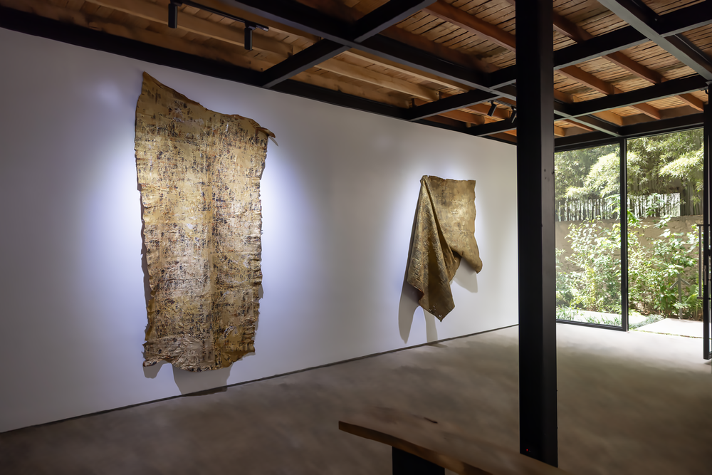 Innocent Nkurunziza, Installation view at GICA, 2025. Courtesy Gihanga Institute of Contemporary Art