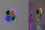 Installation view della mostra "Spaced Out" di Erik Saglia alla galleria Thomas Brambilla di Bergamo. Courtesy the artist and Thomas Brambilla. Ph: Gabriele Abruzzese