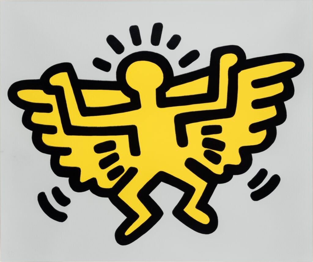 Keith Haring, Icons © Keith Haring Foundation. Courtesy of Nakamura Keith Haring Collection