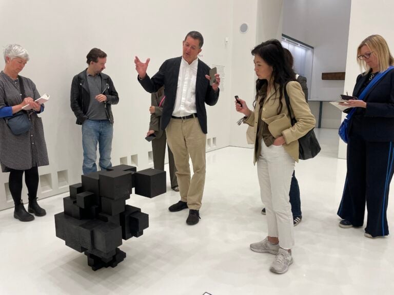 La mostra &ldquo;Geestgrond&rdquo; di Antony Gormley al KMSKA di Anversa, photo Claudia Giraud