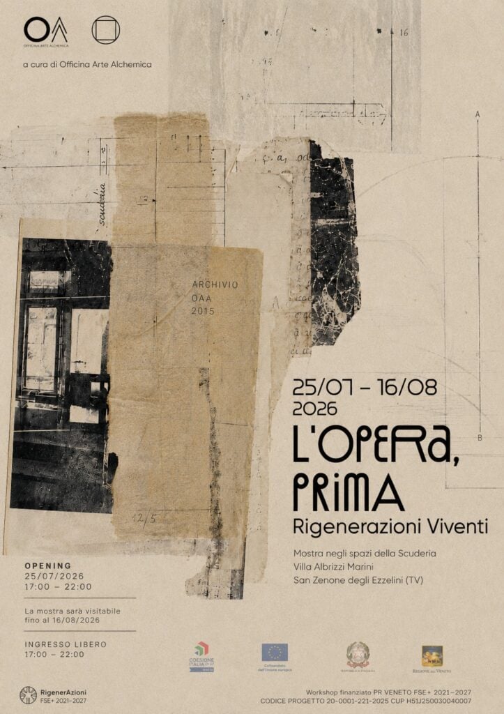 L’Opera. Prima – Rigenerazioni Viventi