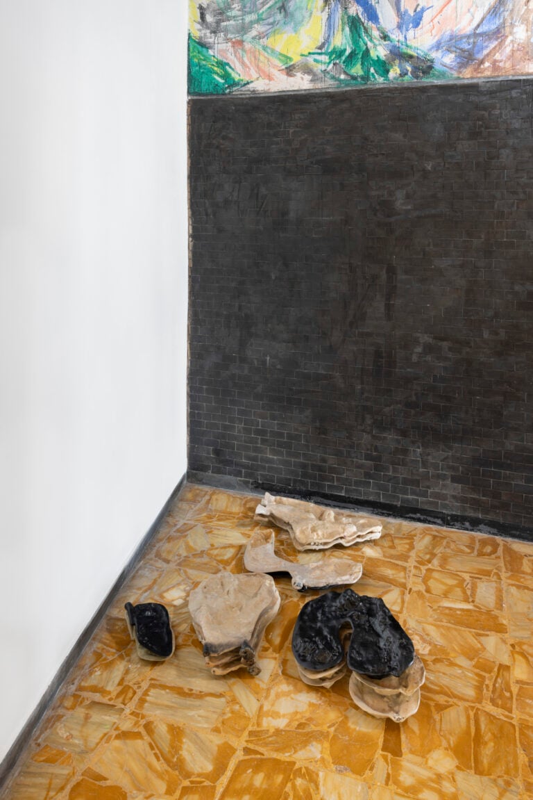 Installation view della mostra "Kotykeye" di Luca Trevisani alla Casa Museo Jorn. Ph: Andrea Rossetti