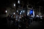 Machina Sacra: il video della processione dove il santo è uno schermo