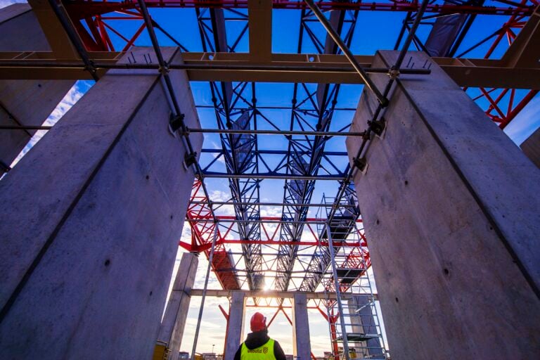 La stazione di Capodichino nella metropolitana di Napoli. Webuild Image Library
